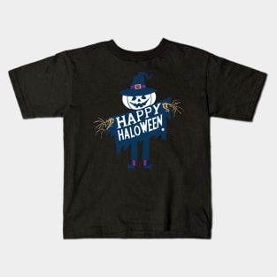 Happy Halloween Scarecrow Kids T-Shirt